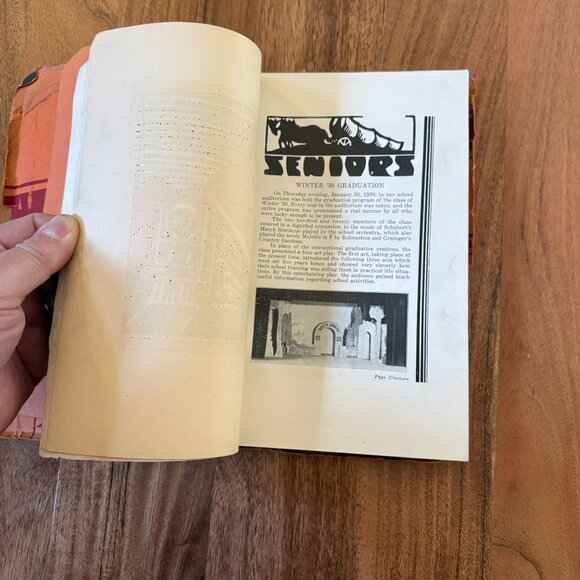 1930 Thomas A. Edison Junior High School Yearbook Los Angeles CA The Wizard - Picture 11 of 12